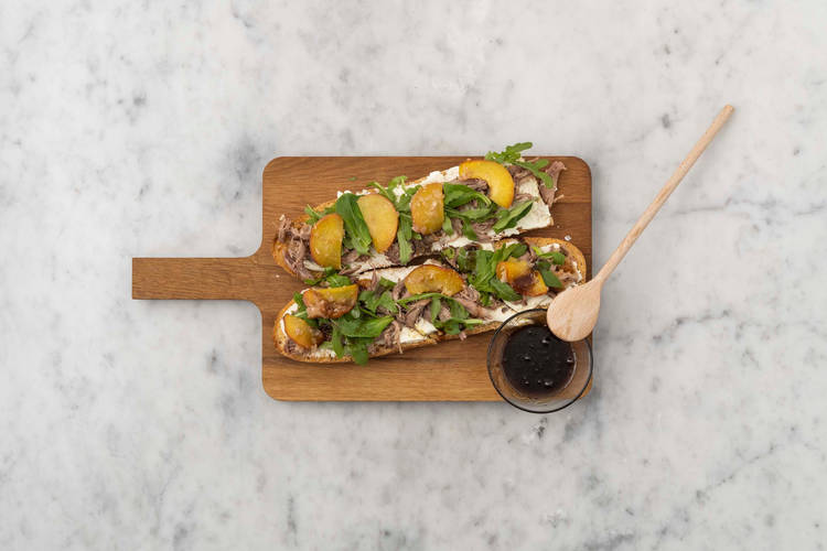 Préparer les bruschetta