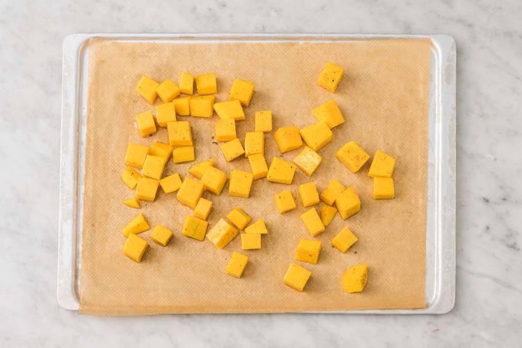 Roast sweet potatoes