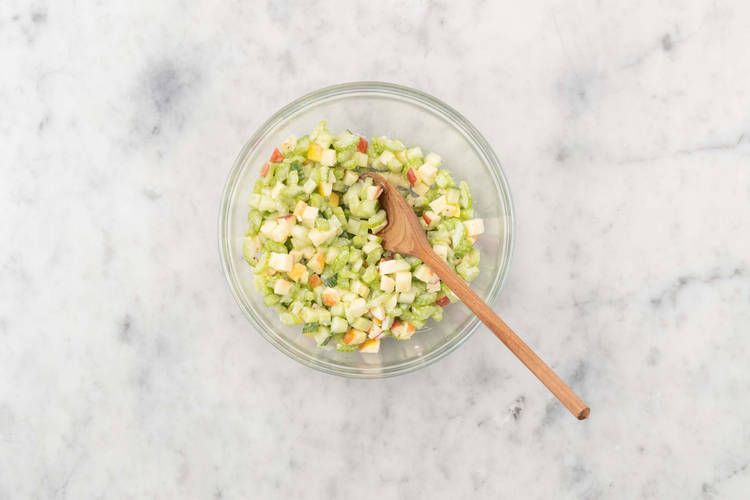 Préparer la vinaigrette