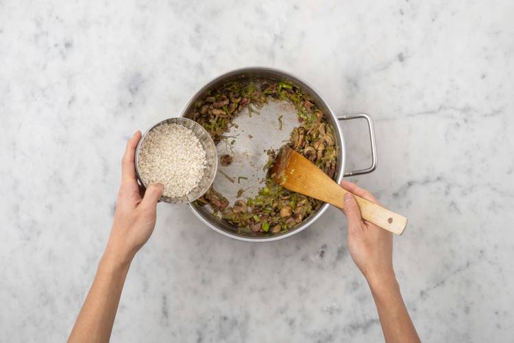 Add the Rice