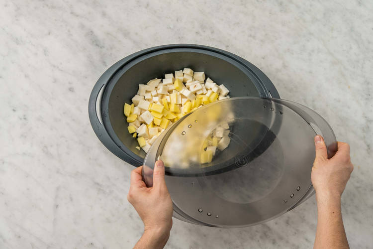 Dampfgaren vorbereiten