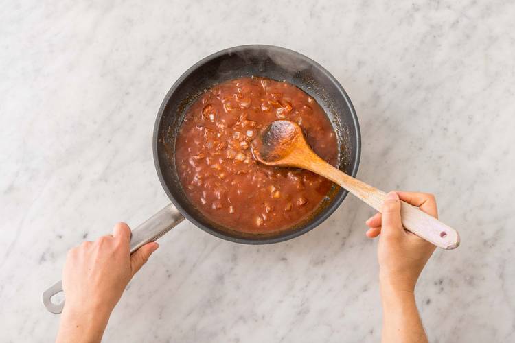 Préparer la sauce