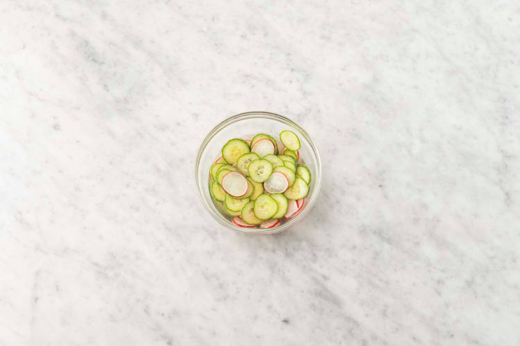 Prep and pickle veggies