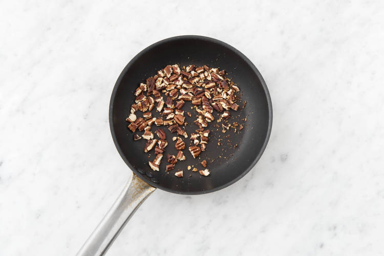 Griller les noix de pécan