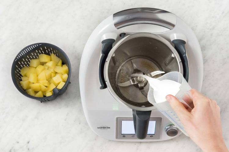 Kartoffelpüree zubereiten