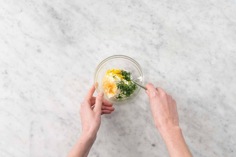 Préparer le yogourt à l’aneth