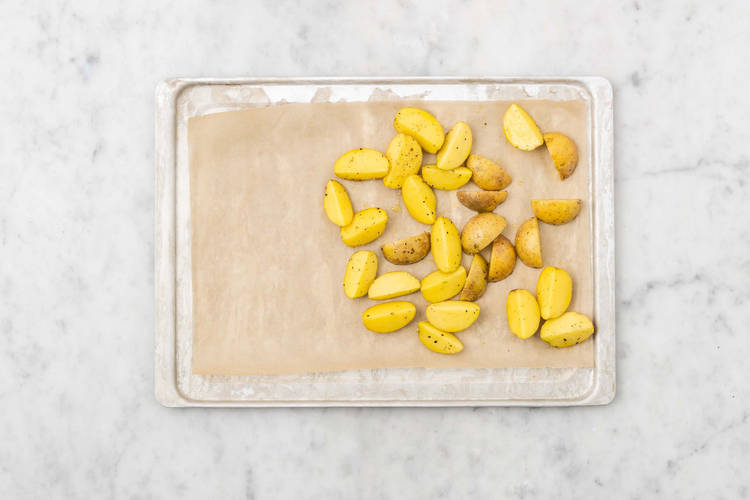 Rôtir les pommes de terre