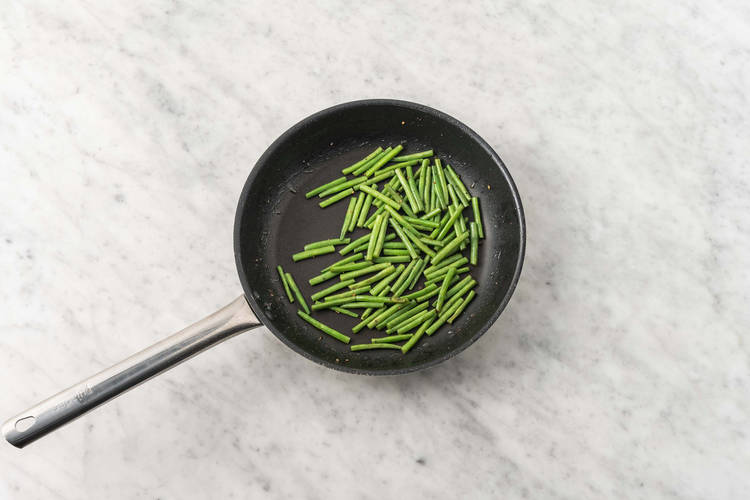 Faire cuire les haricots verts