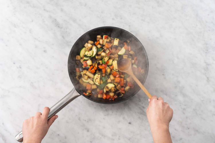 Faire cuire des légumes