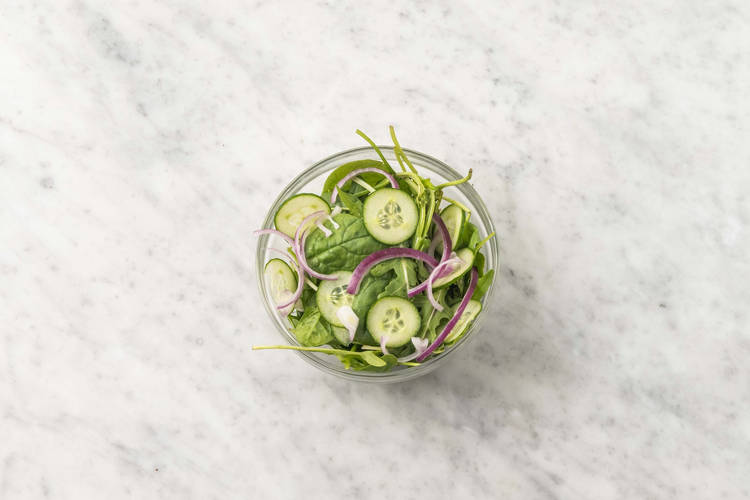 Make cucumber salad