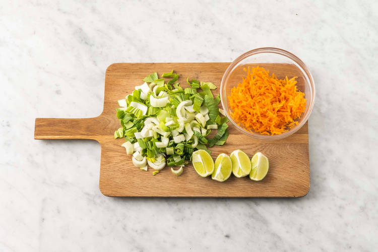 Forbered grøntsager