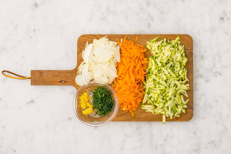 Forbered grønnsaker