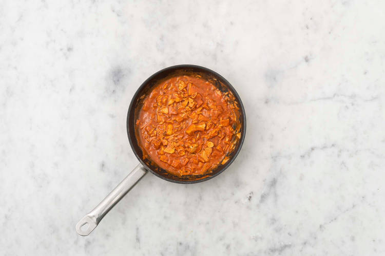 Préparer la sauce
