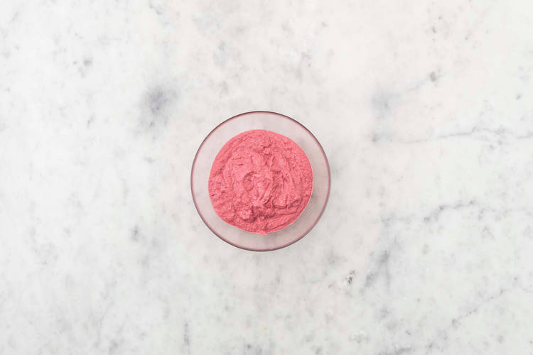 Préparer la tartinade de betterave