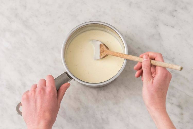 Préparer la sauce