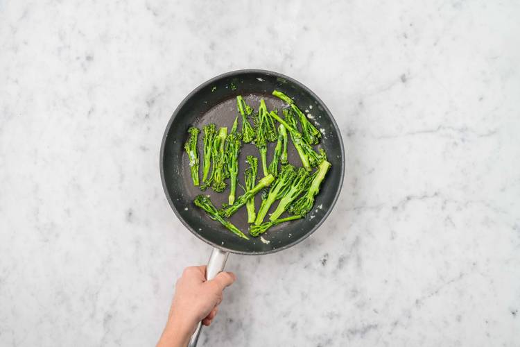 Cuire les broccolini