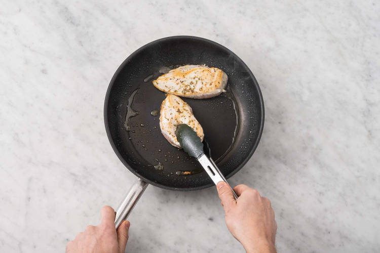 Cuire le filet de poulet