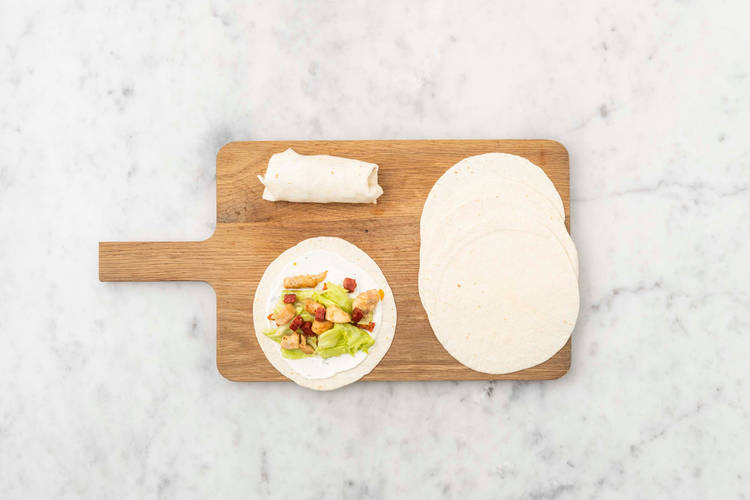 Faire les wraps