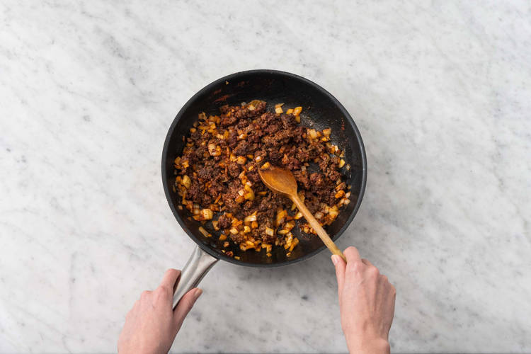 Faire cuire le chorizo