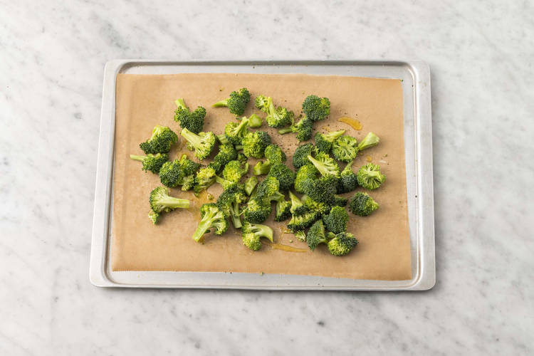 Prep and roast broccoli