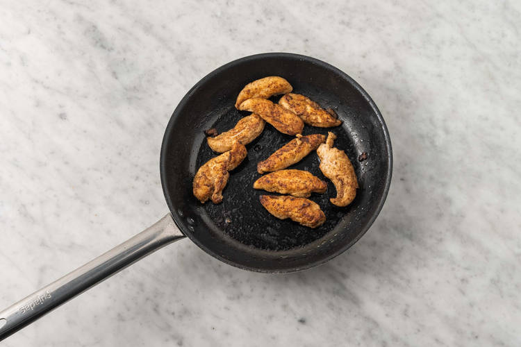 Faire cuire le poulet