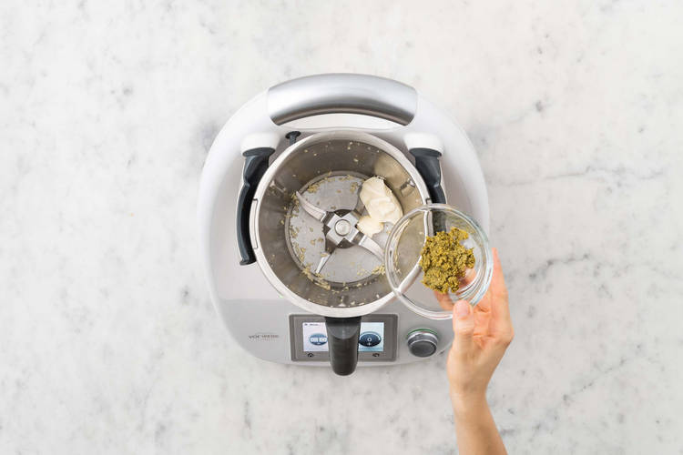 Für den Dip & Salat