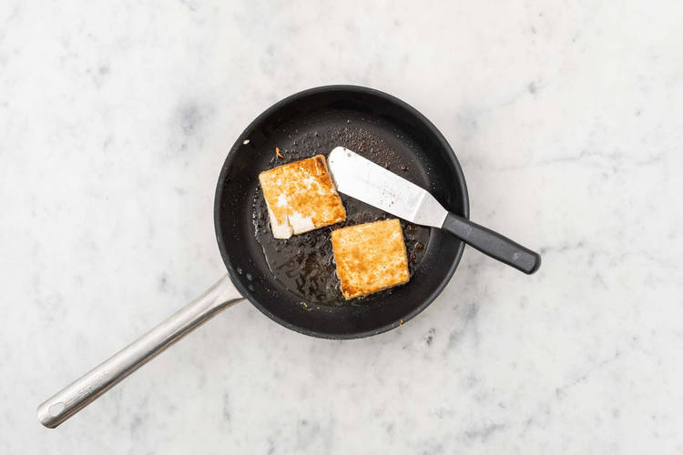 Tofu panieren & braten