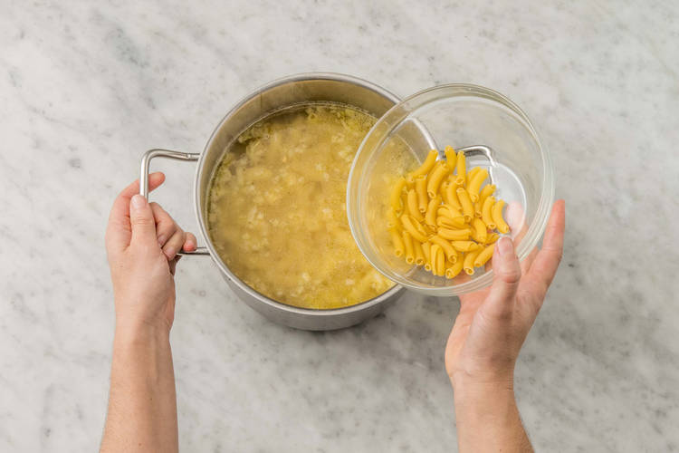 Pasta kochen