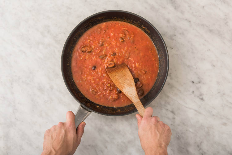 Tomatensaus maken