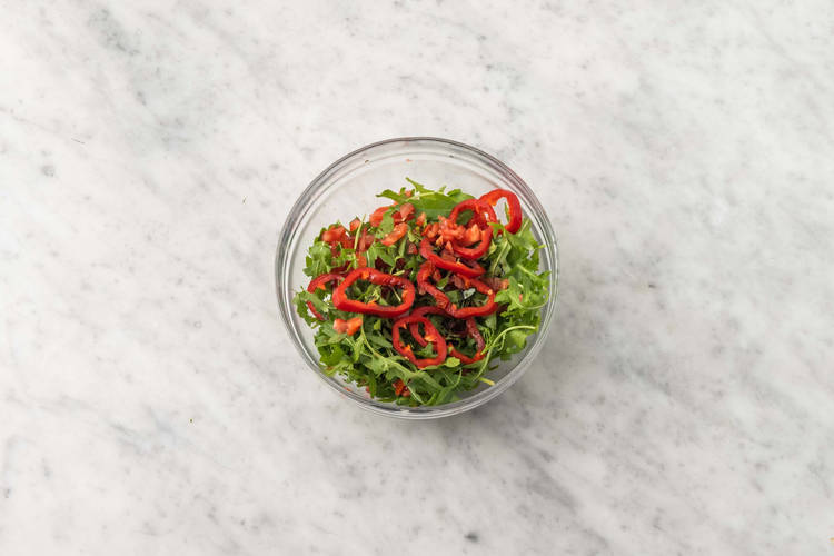 Salade maken
