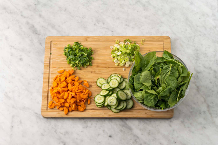 Couper les légumes