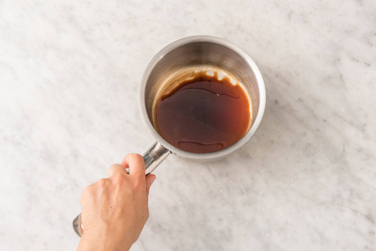 Préparer le sirop balsamique