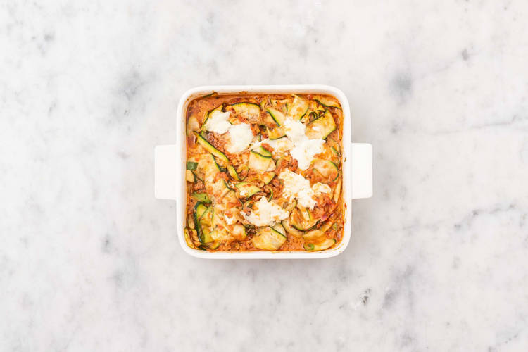 Apprêter le plat à four