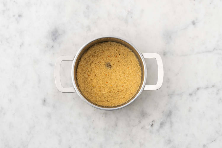 Commencer le couscous