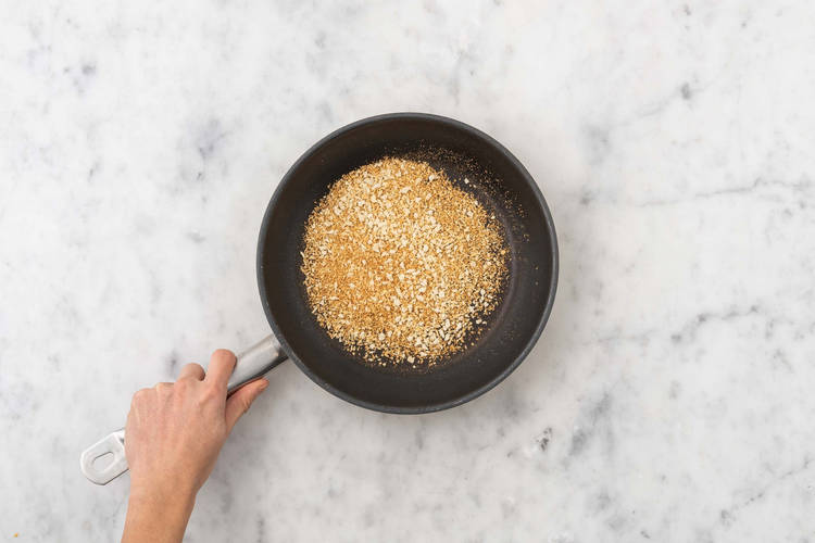 Faire griller la chapelure