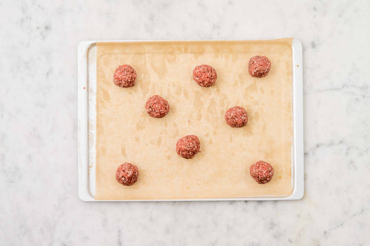 Form and bake meatballs