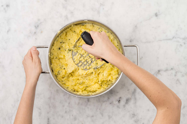 Mash potatoes