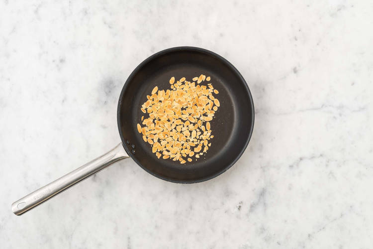 Faire griller les amandes