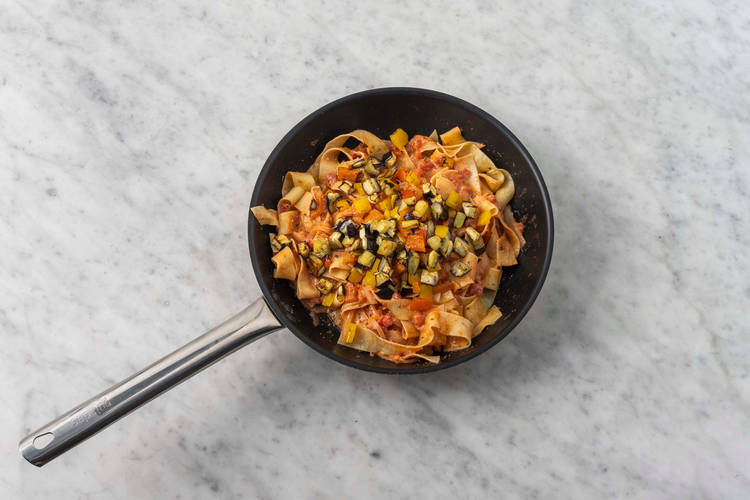 Tillsätt pasta