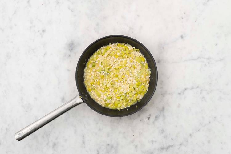 Préparer le risotto