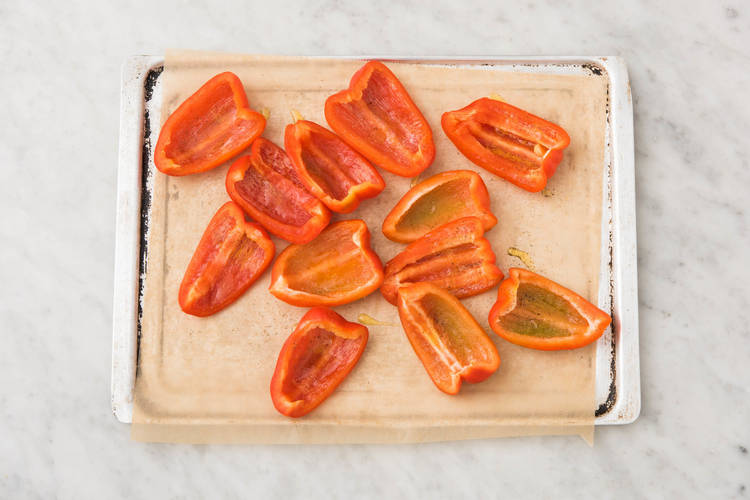 Paprika roosteren