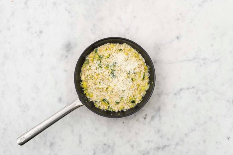 Risotto afmaken
