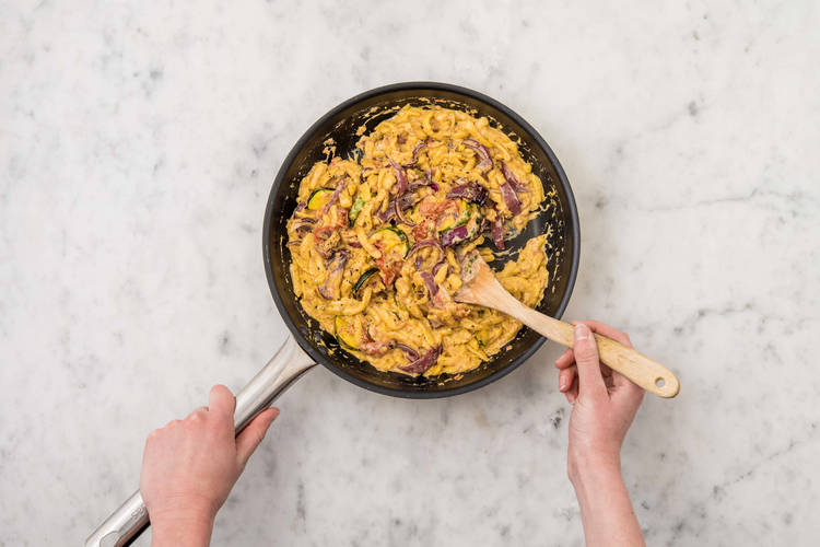Spätzle fertigstellen