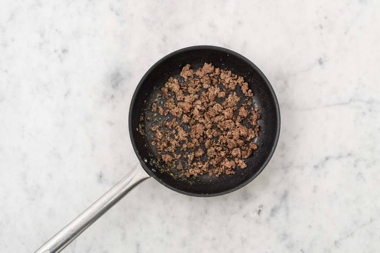 Faire cuire le bœuf