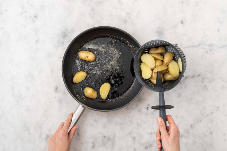 Kartoffeln fertigstellen
