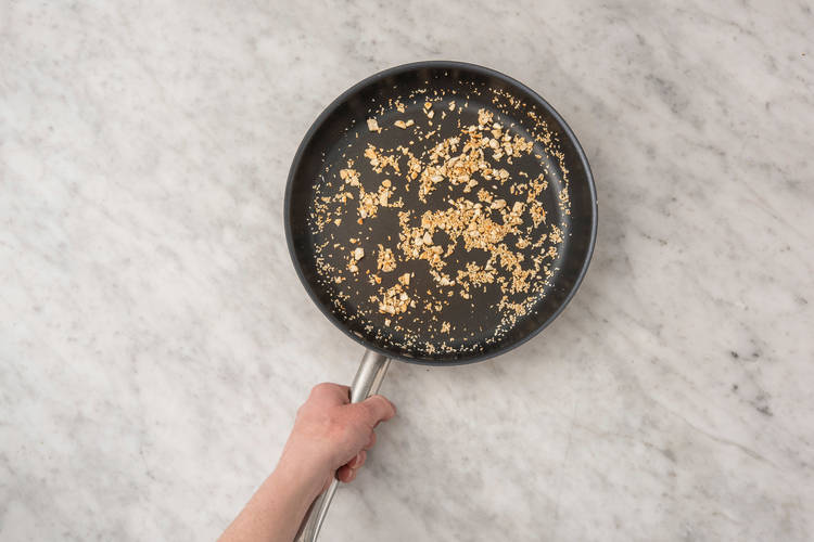 Toast nuts and seeds