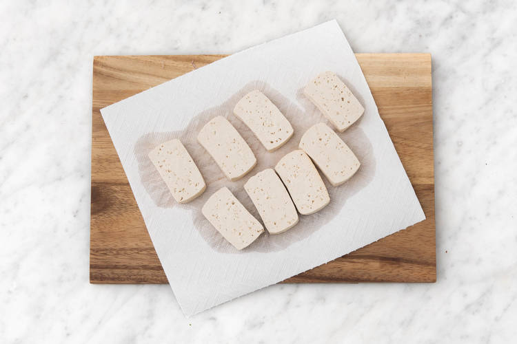 Essuyer le tofu