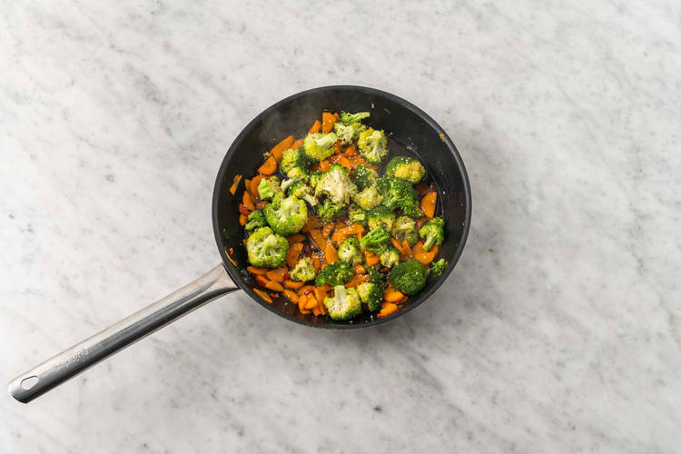 Sauter les légumes
