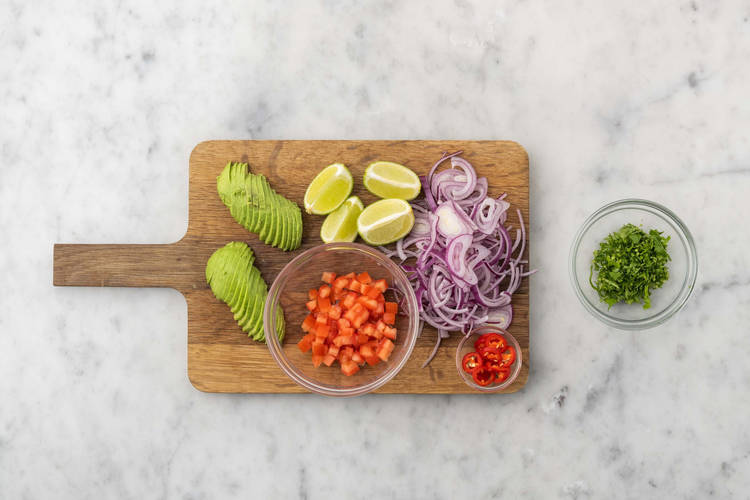 Preparare gli ingredienti