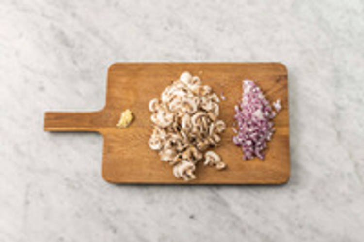Tagliare i funghi